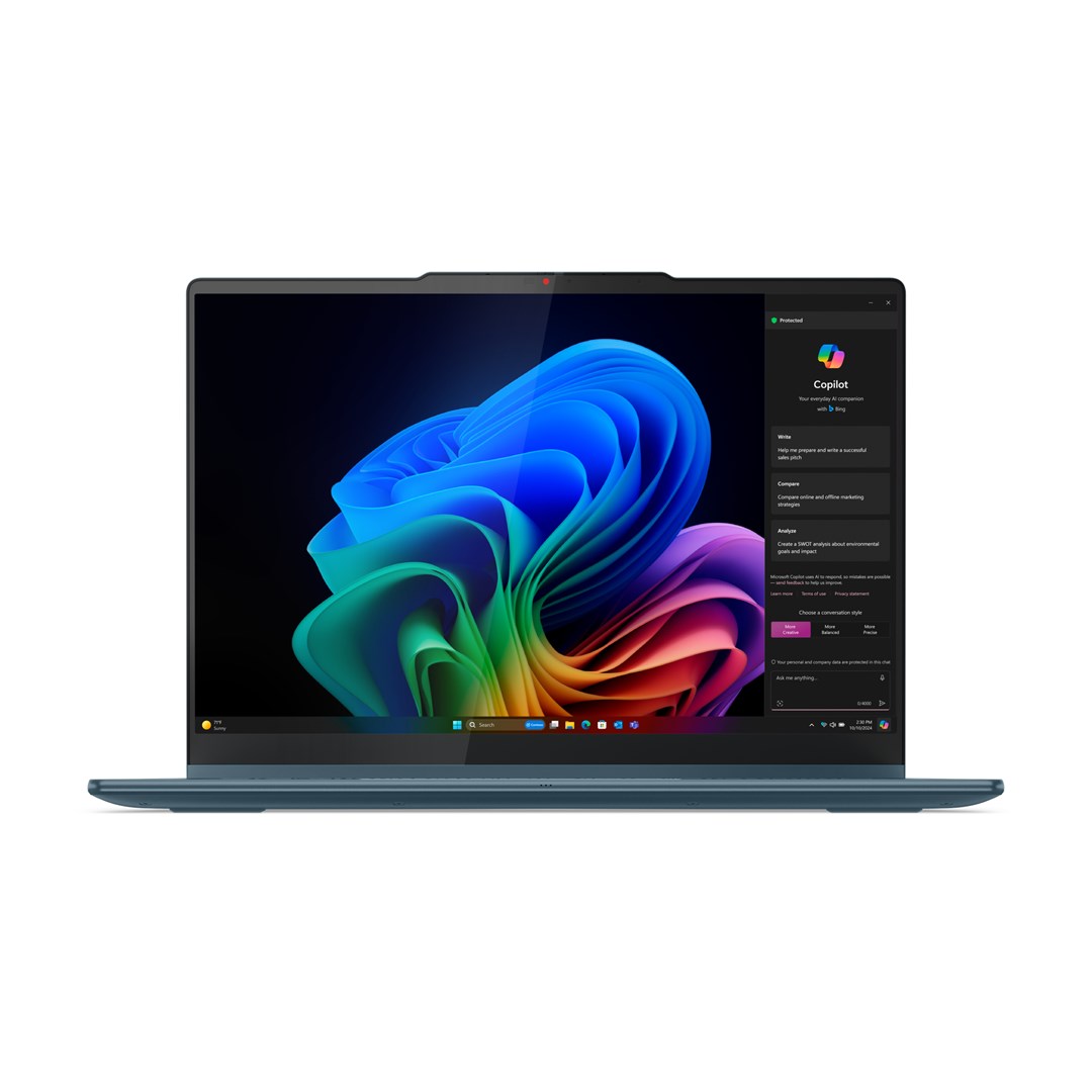 Laptop Lenovo Yoga 7 2-in-1 14AKP10, 14", AMD Ryzen AI 5, 16GB RAM, i kaltër
