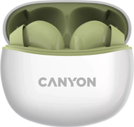 Kufje pa tel Canyon TWS 5, Bluetooth 5.3, 7.5 orë bateri, gri