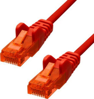 Kabllo rrjeti ProXtend UTP CAT6, 20m, RJ45, e kuqe