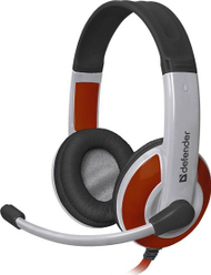 Kufje Defender Warhead G-120, 110dB, 20-20kHz, të bardha / të kuqe