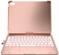 Kuti tastiere Typecase Flexbook Touch për iPad 11" A16 2025, kompatibile me iPad 10.9" 2022, rozë