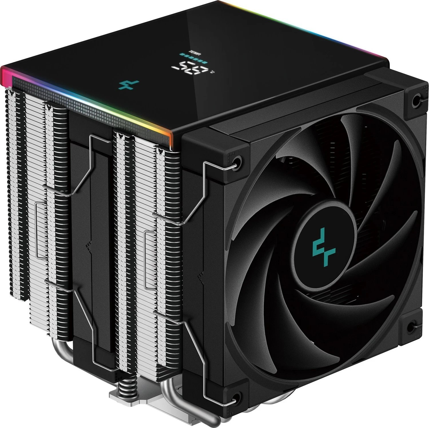 Ftohës CPU Deepcool AK620 Digital SE, 161mm, dy ventilatorë, i zi
