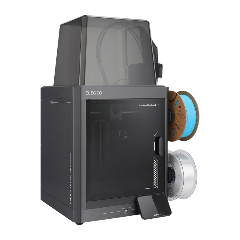 Printer 3D Elegoo Centauri Carbon 2 Combo, FDM, Wi‑Fi, i zi