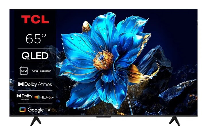 Televizor TCL QLED 65T69C, 65", 4K Ultra HD, Google TV, i zi