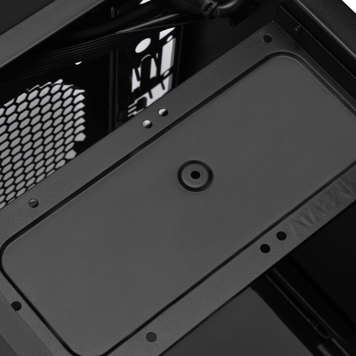 Kasë kompjuteri SilverStone Lucid LD03, TG, e zezë