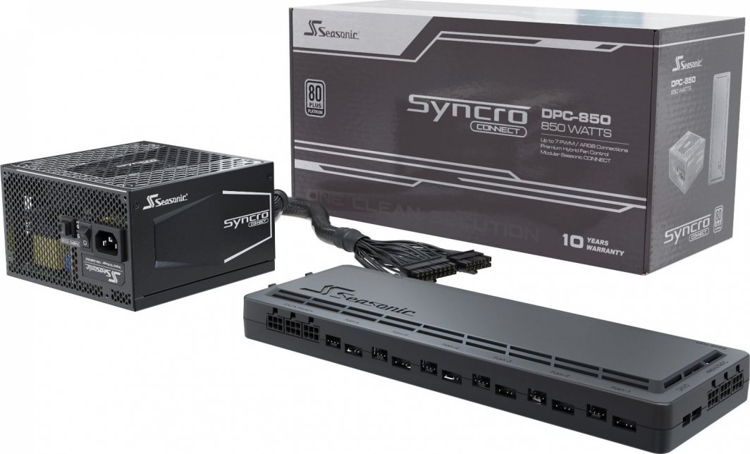 Burim energjie SeaSonic Syncro Connect SYNCRO-DGC-850 ATX, 850W