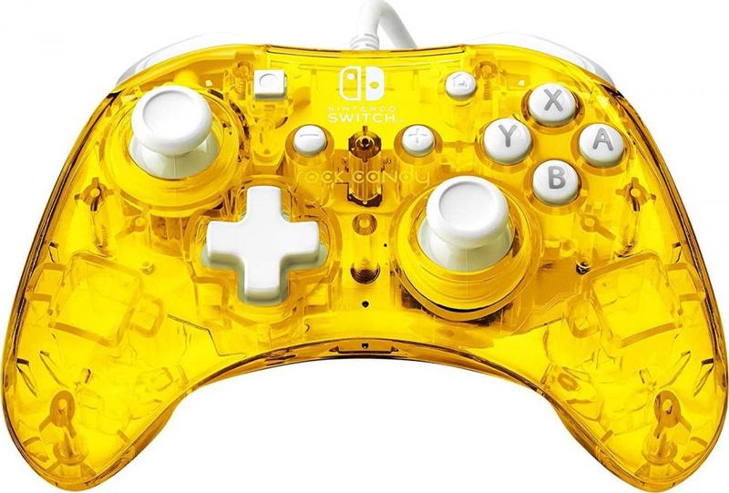 Kontroller PDP Controller Rock Candy Mini, me kabllo, i verdhë