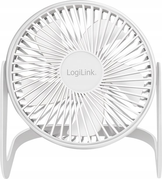 Ventilator tavoline LogiLink USB, 6", i bardhë