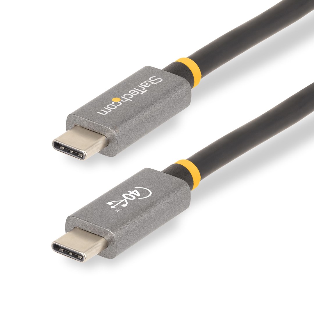 Kabllo Startech USB4, USB-C, 40 Gbps, 1m, e hirtë