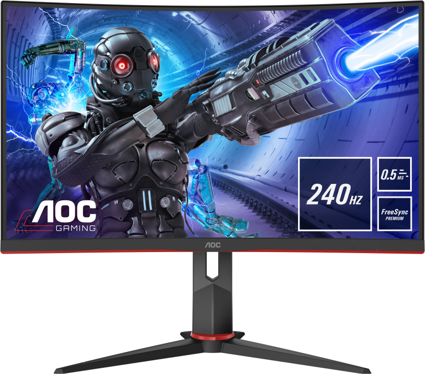 Monitor gaming AOC G2 C27G2ZU/BK, 27", Full HD 240Hz, i zi