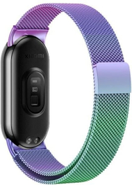 Rrip dore Beline për Xiaomi Mi Band 9 8, magnetik, çelik inox, shumëngjyrësh