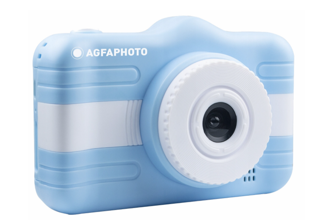 Aparat dixhital AgfaPhoto Reali Kids Water Proof, për fëmijë, rezistent ndaj ujit, blu