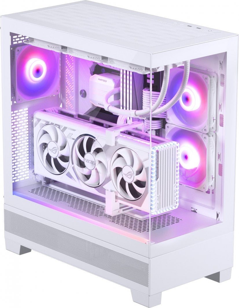 Kasë Phanteks XT View D-RGB, e bardhë, Midi Tower