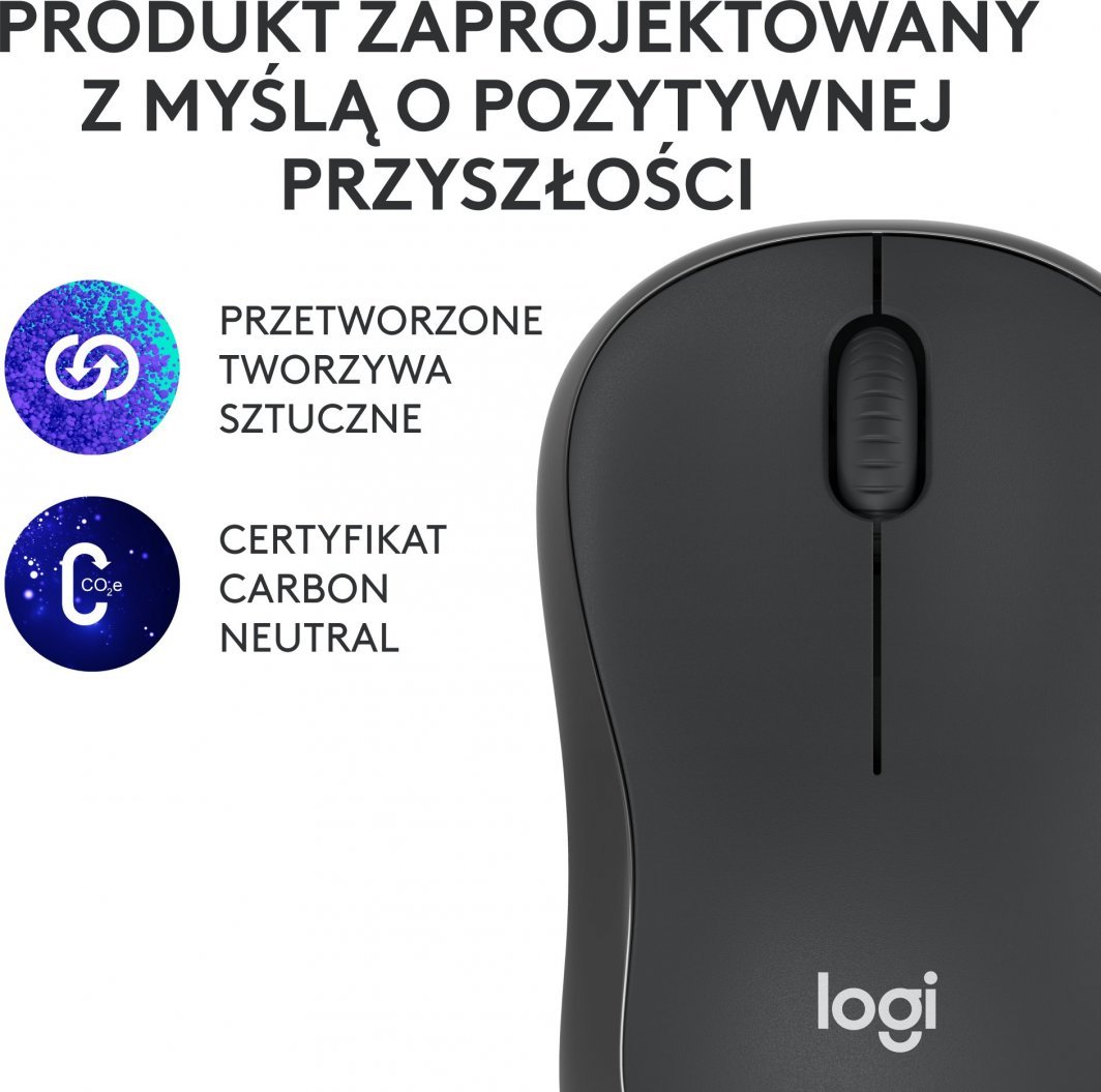 Maus Logitech M240, wireless, Bluetooth, i zi