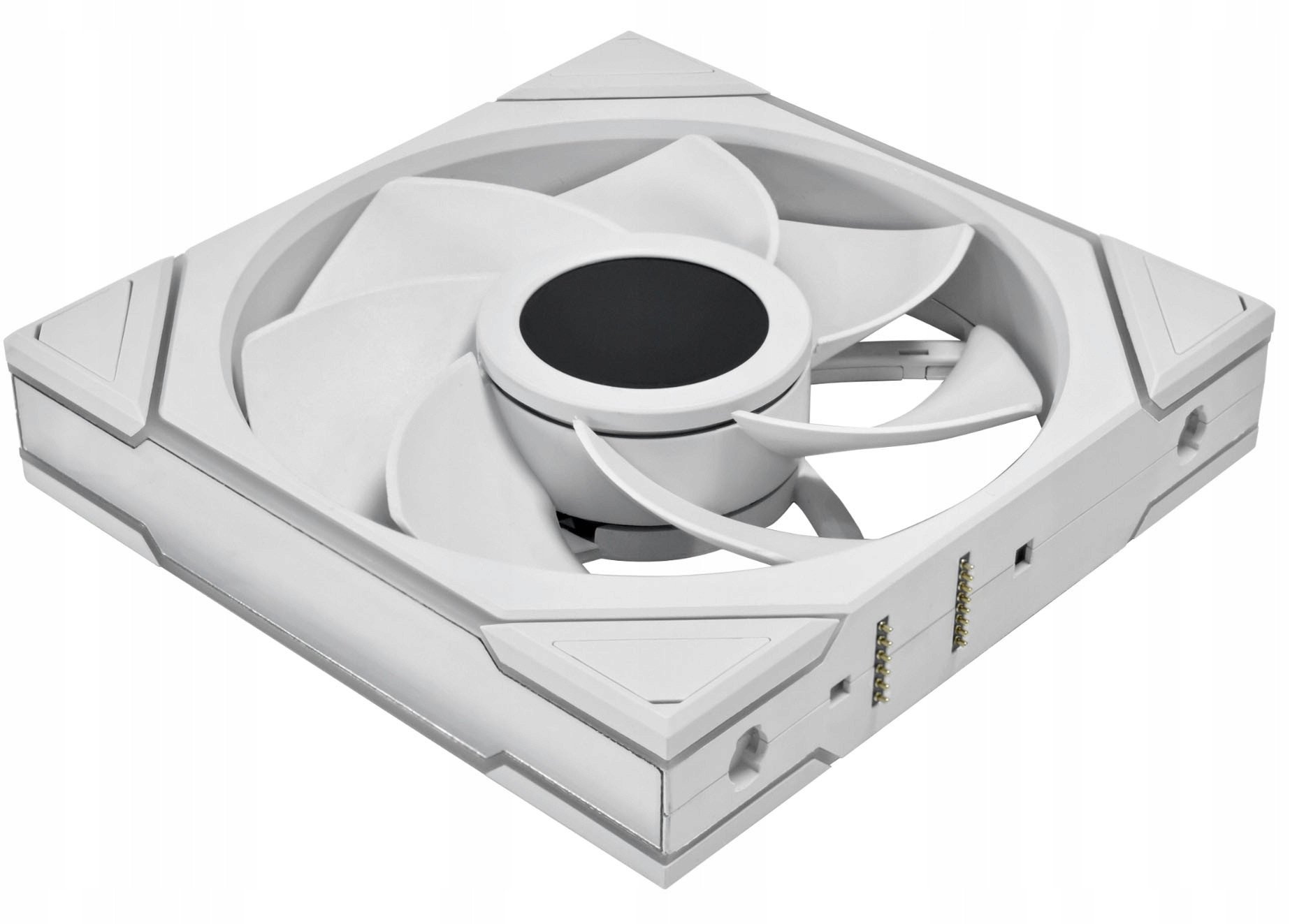 Ventilator kase Lian Li UNI FAN TL LCD Wireless Reverse Blade 140mm, ARGB PWM, i bardhë