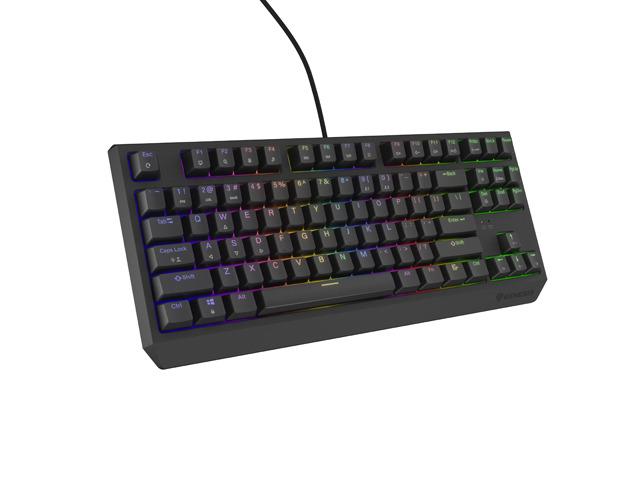 Tastierë mekanike Genesis Thor 230 TKL, Outemu Brown, RGB, e zezë