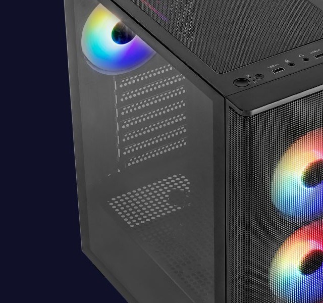 Kullë PC Aerocool Designer G BK v1, MIDI Tower, xham i temperuar, e zezë