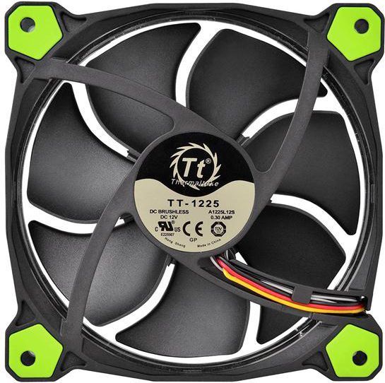 Ftohës Thermaltake Riing LED, 120 mm, i gjelbër 3