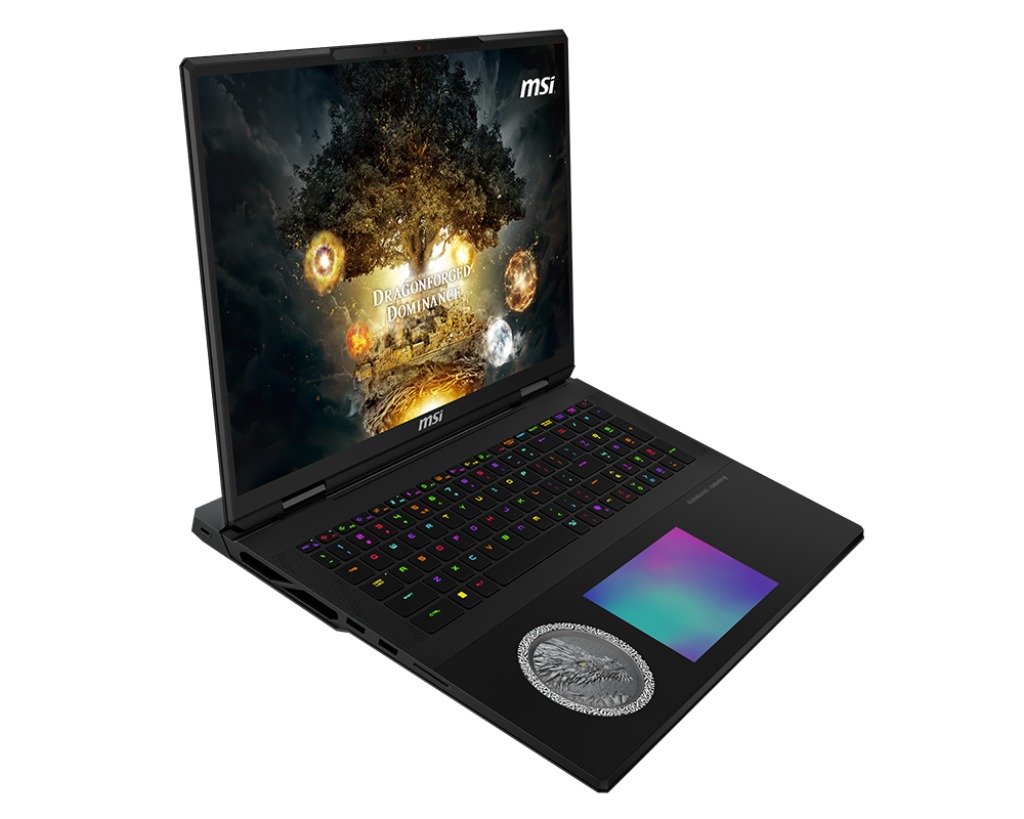 Laptop gaming MSI Titan 18 HX Dragon Edition Norse Myth A2XWJG-611CZ, Ultra 9 285HX, 18" UHD+ 120Hz, RTX 5090 24GB, gri