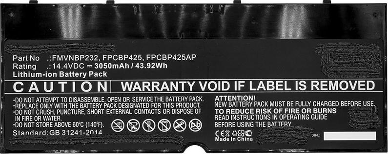 Bateri laptopi CoreParts MBXFU-BA0027, për Fujitsu LifeBook T904 T935 U745