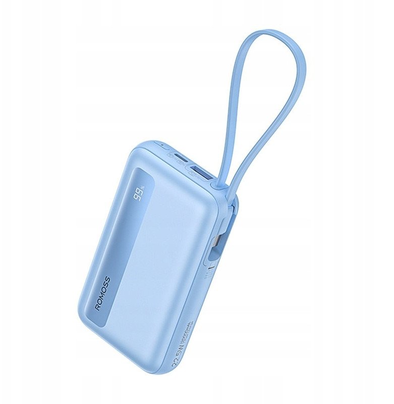 Powerbank Romoss PPR20, 20000mAh, Fast Charge PD3.0 22.5W, i bardhë