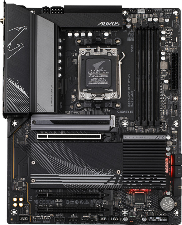 Pllakë amë GIGABYTE B650 AORUS Elite AX - AMD B650
