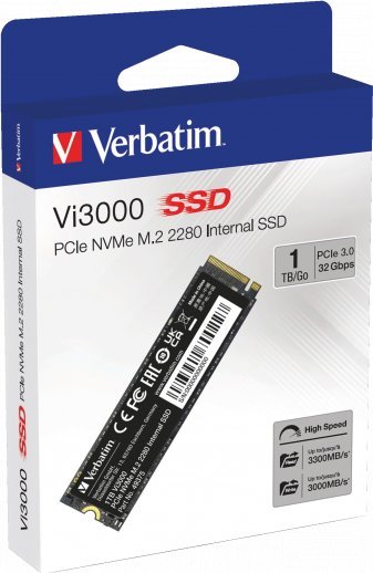 Disk SSD Verbatim Vi3000, 1TB, M.2 2280 PCI-E x4 Gen4 NVMe