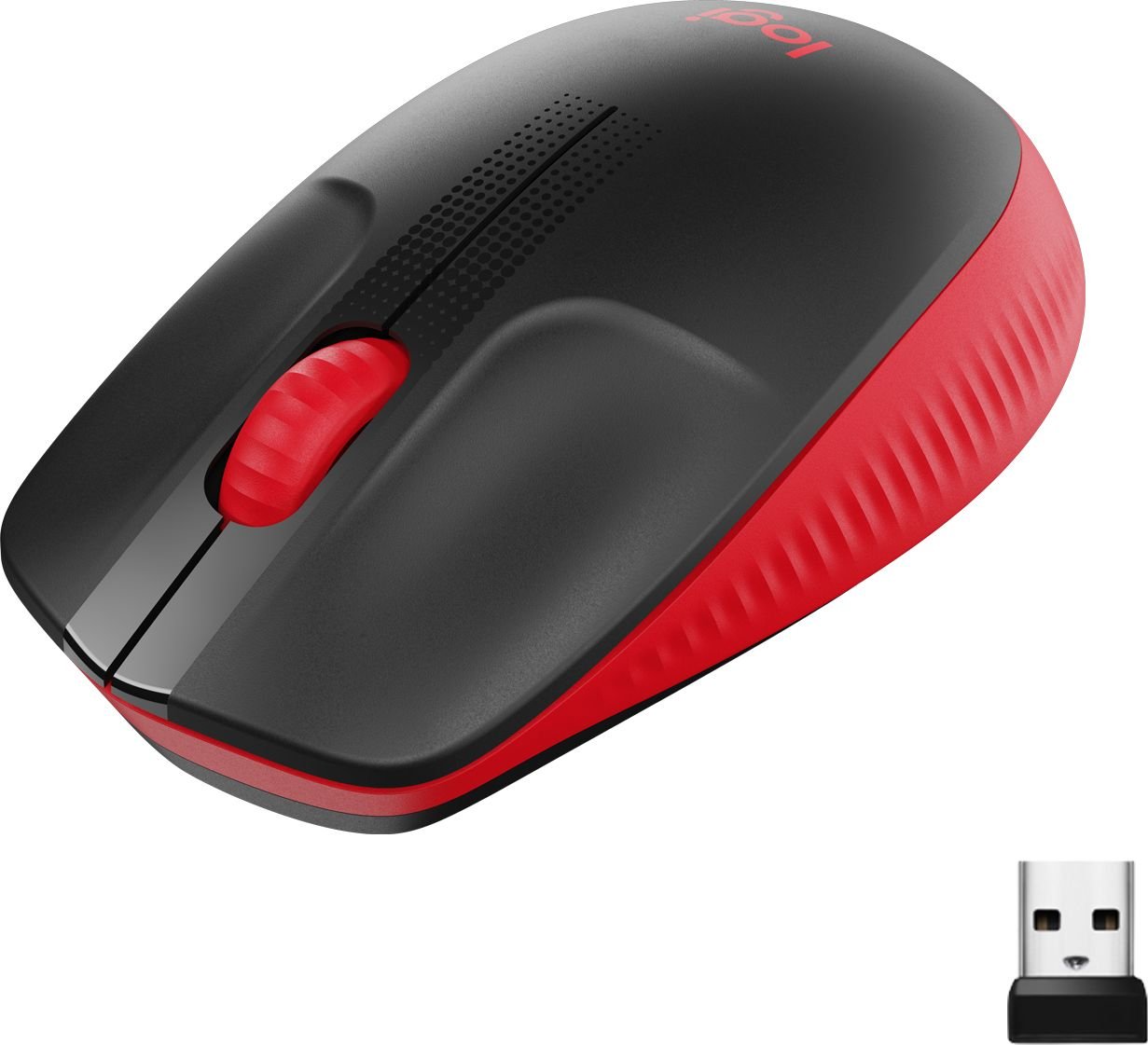Maus Logitech M190 Full Size Studio Series, pa tela, optik, gri grafit