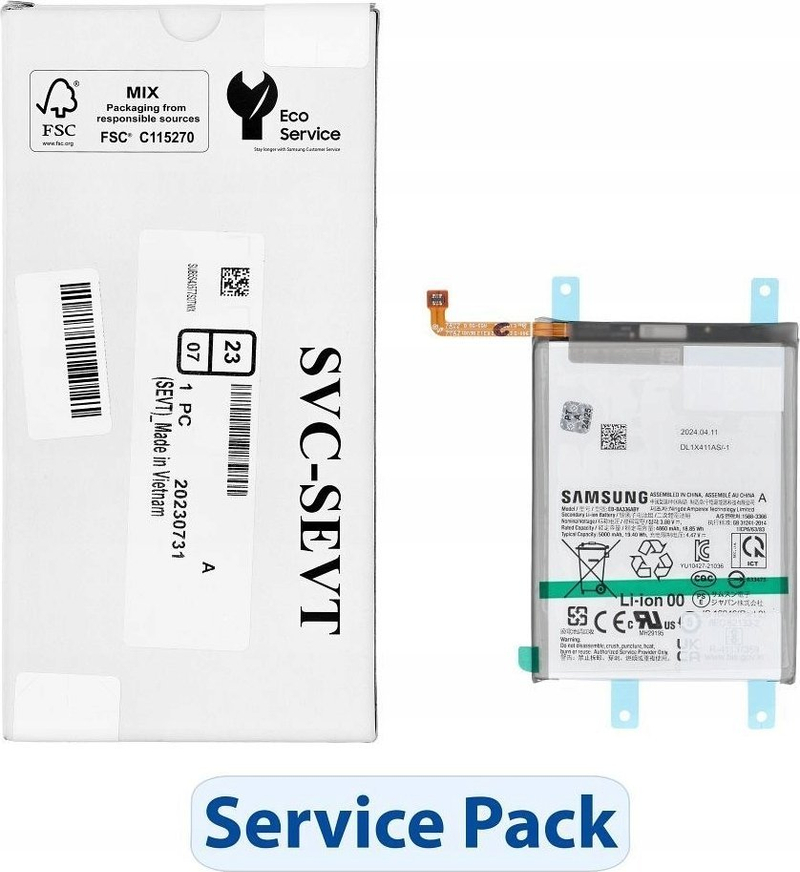 Bateri telefon Samsung EB-BA336ABY, për Galaxy A53 5G A536B, origjinale