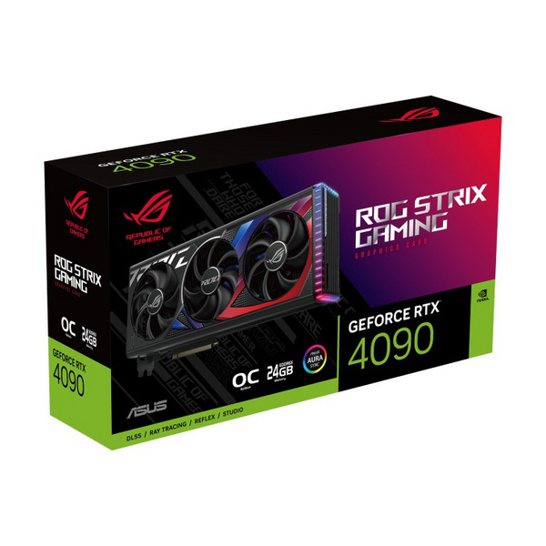 Kartelë grafike ROG Strix GeForce RTX® 4090 OC Edition, 24GB GDDR6X