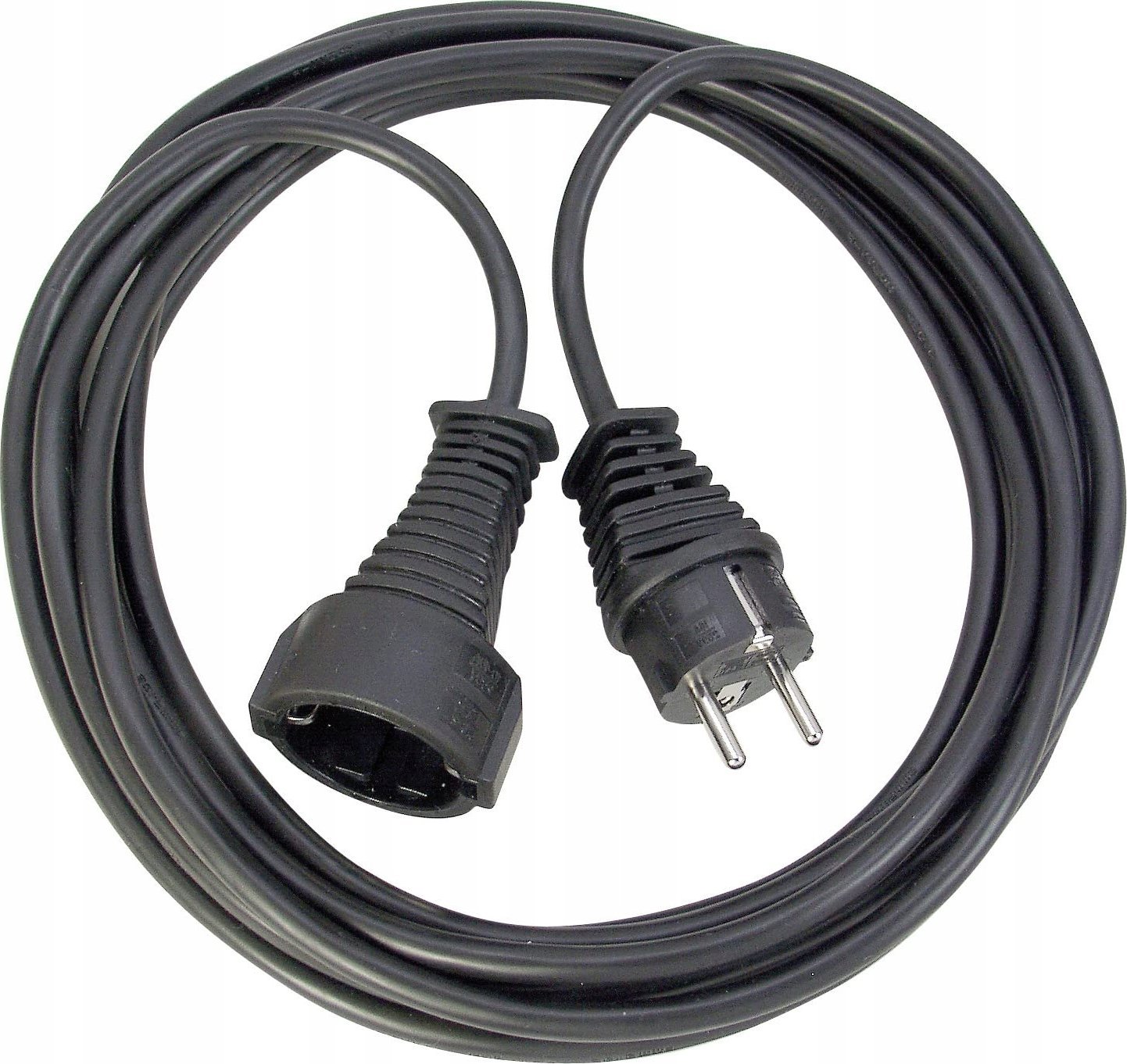 Zgjatës elektrik Brennenstuhl BN-EXT01, 10m, prizë gjermane, i zi