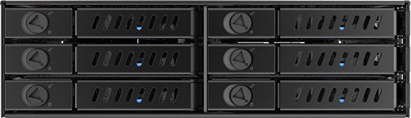 Bay për SSD HDD Chieftec CMR-625, 6x 2.5", SATA, i zi