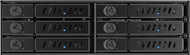 Bay për SSD HDD Chieftec CMR-625, 6x 2.5", SATA, i zi