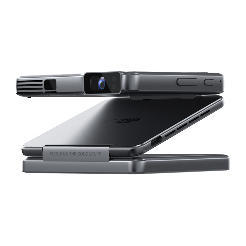 Projektor portativ Aurzen ZIP Tri-Fold, DLP, HD 720p, gri