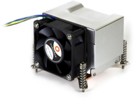 Ftohës CPU Dynatron K666R1 Tower 2U, Intel 1150 1151 1155 1156 1200, aktiv, argjendtë