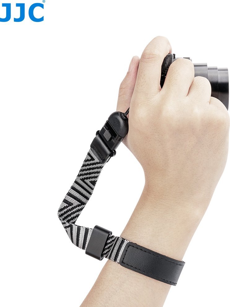 Rrip dore për kamerë JJC WS 2, i rregullueshëm, Silver Gray