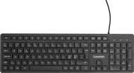 Tastierë Gearlab G220 USB, 106 çelësa, ngjyrë e zezë
