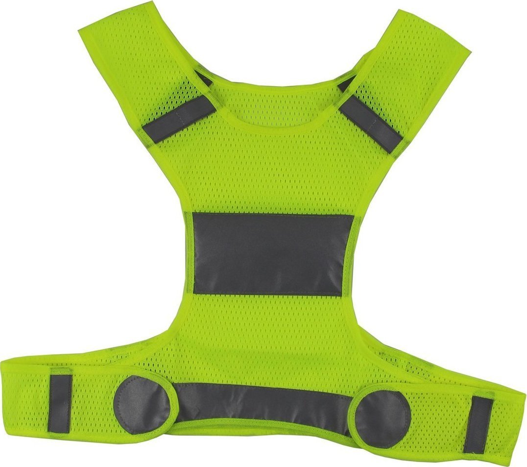 Jeletka reflektuese MASTER, unisex, e rregullueshme, neon e verdhë