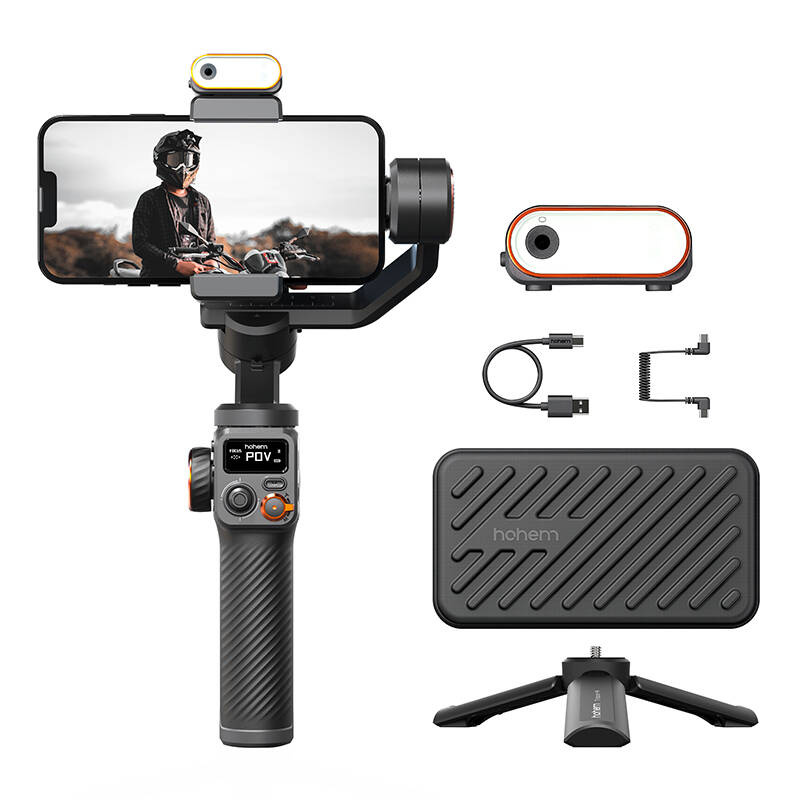 Stabilizues gimbal Hohem iSteady M6 KIT, 3 aksesh, për smartphone, i zi