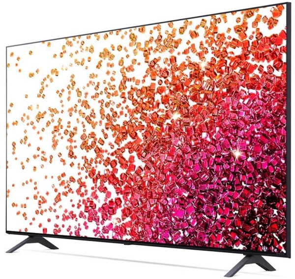 Televizor LG 65NANO75 - 65'' (164cm), 4K UHD, e hirtë e errët