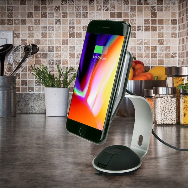 [OUTLET] Mbajtëse magnetike dhe karikues wireless Scosche magicMOUNT