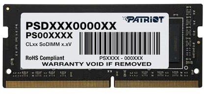 Memorie RAM Patriot SO-DIMM DDR4, 8GB, 3200MHz