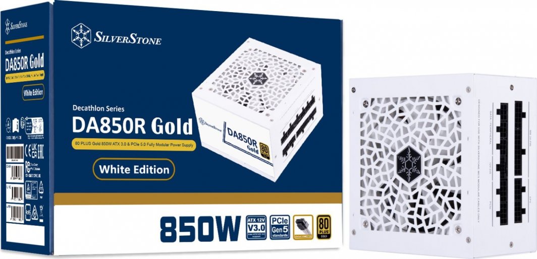Burim energjie SilverStone DA850R Gold SST-DA850R-GMA-WWW ATX 3.0, 850W