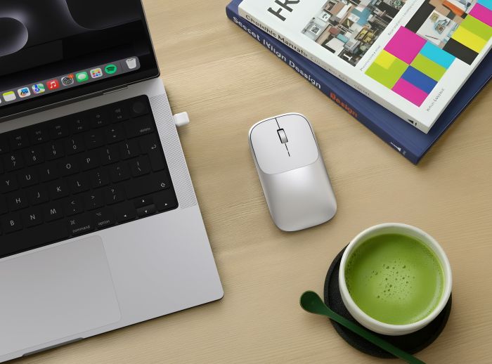 Satechi Slim EX Wireless Mouse, Silver