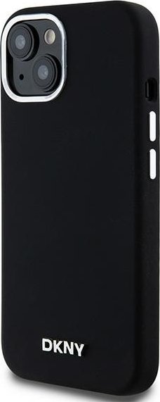 Mbulesë telefoni DKNY DKHMP14SSMCHLK, iPhone 14 15 13 6.1", MagSafe, e zezë