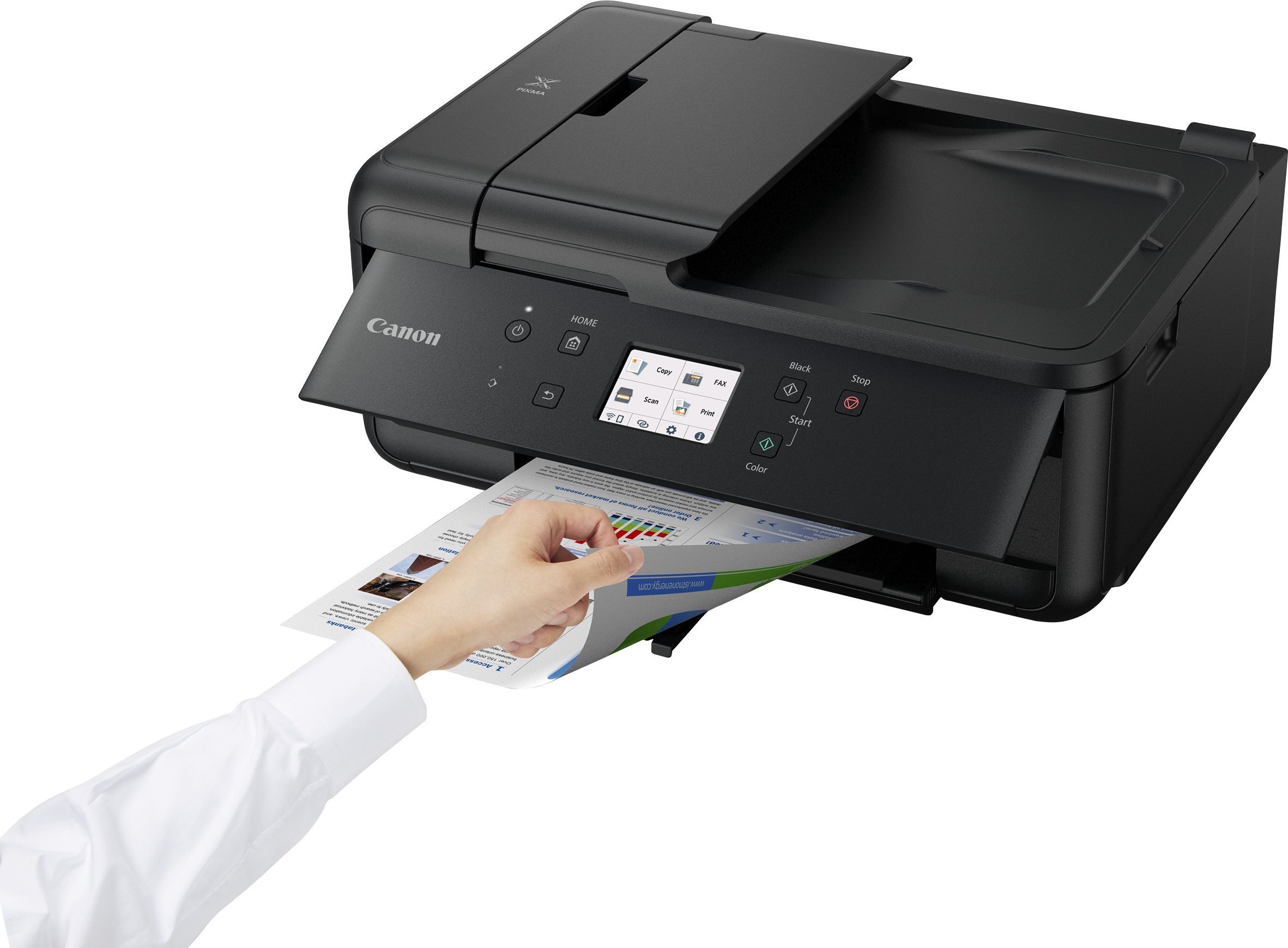 Printer inkjet Canon Pixma TR7650, multifunksional, Wi-Fi, i zi