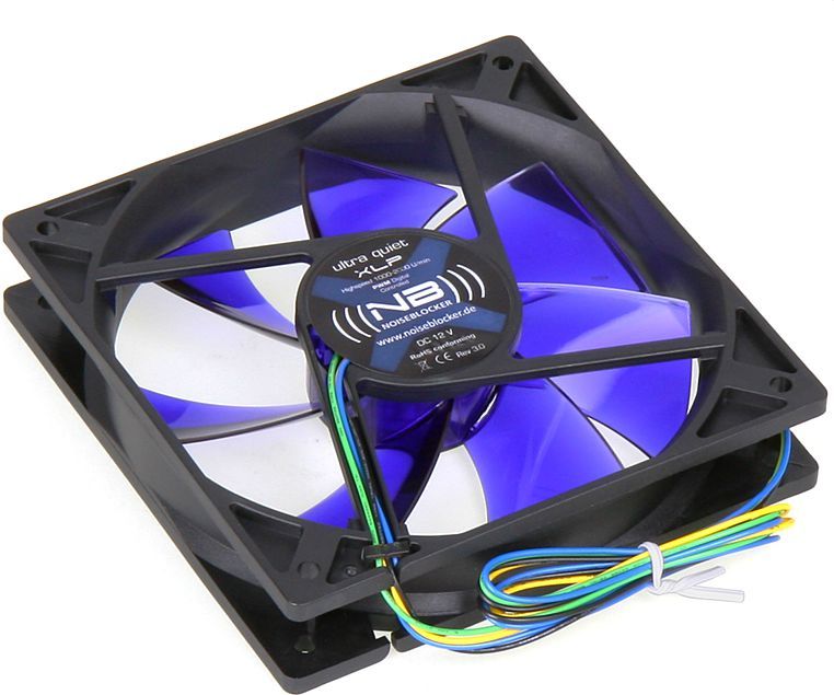 Ftohës Noiseblocker BlackSilent XL-P, 120 mm