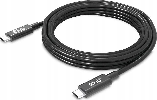 Kabllo USB4 Club 3D CAC-1579, Type C 40Gbps, 240W PD, 300cm, i zi
