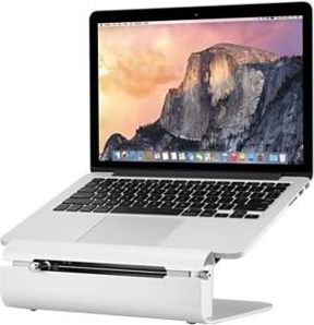 Mbajtëse për laptop Rain Design iLevel2, 16", argjend