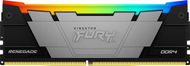 меморија  Kingston Fury Renegade RGB, DDR4, 16 GB, 3600 MHz, CL16, KF436C16RB12A/16
